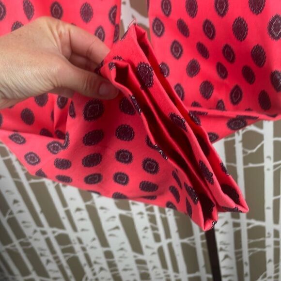 J. Crew Minnie Pant Coral Print Crop sz 2 - Picture 4 of 12